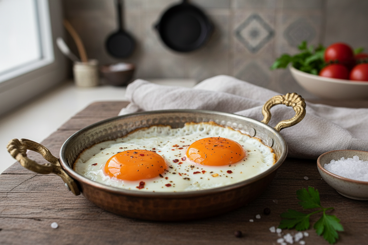 Yağda Yumurta Tarifi: Hızlı ve Lezzetli Kahvaltılık